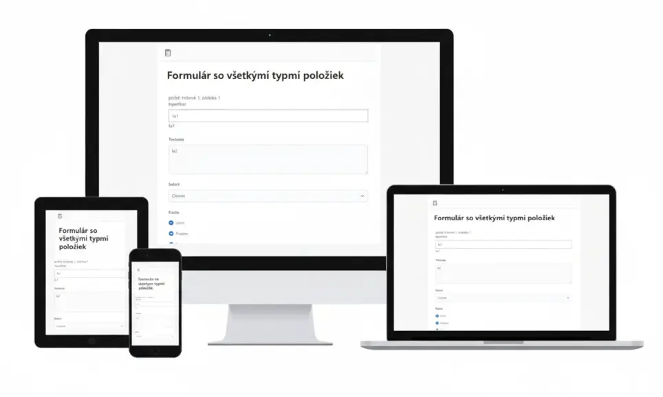 Responsívny design dotazníkov